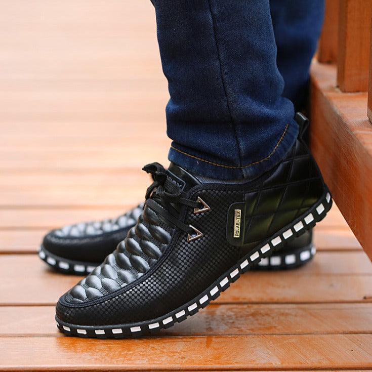 Tênis Masculino de Couro