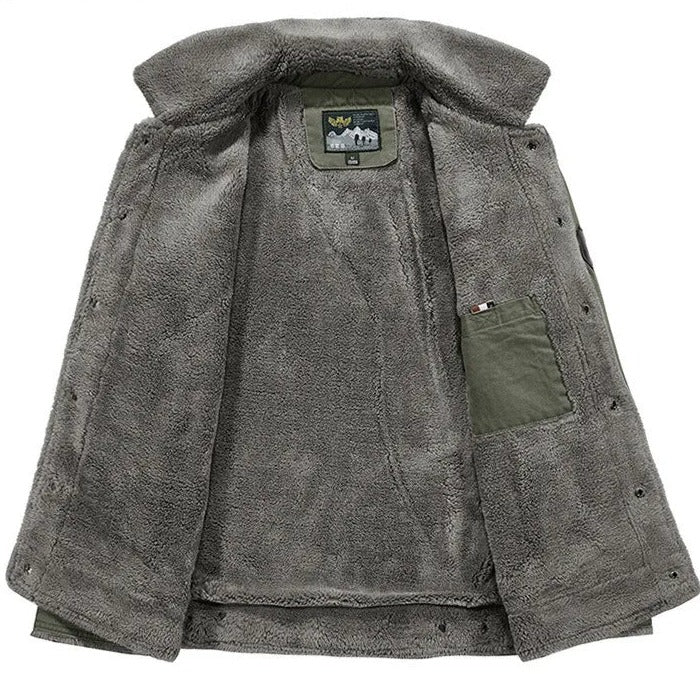 Jaqueta Militar Masculina Interior de Lã Sampaio®