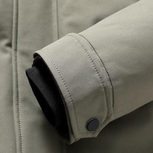 Jaqueta Masculina Longa Térmica Impermeável