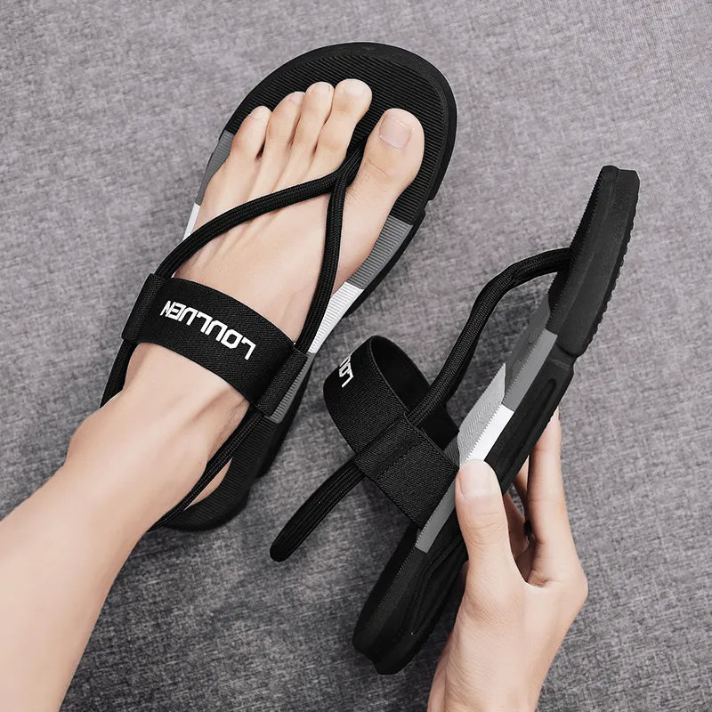 ﻿Sandália Ortopédica Masculina Louluen Sampaio® S1092