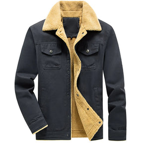 Jaqueta Jeans Masculina Interior de Lã Sampaio®