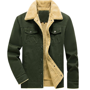 Jaqueta Jeans Masculina Interior de Lã Sampaio®