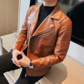 Jaqueta de Couro Masculina Sampaio® S1322