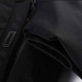 Jaqueta Masculina Longa com Capuz