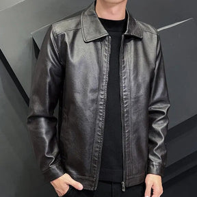 Jaqueta Masculina de Couro Sampaio® S1098