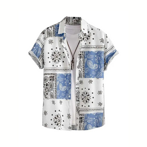 Camisa Masculina Estampada Sampaio Propriá®