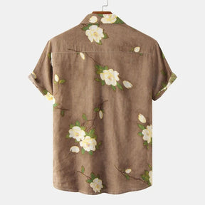 Camisa Masculina Estampada Sampaio Floral®
