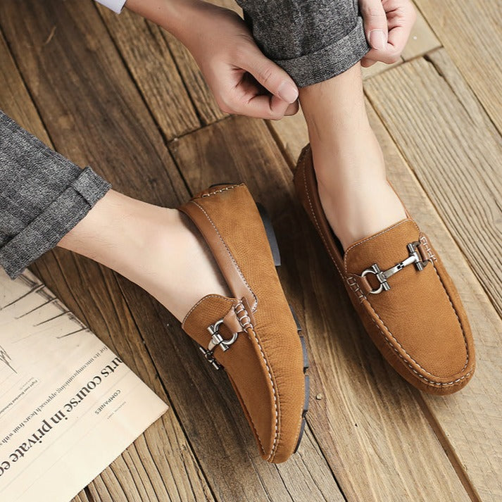 Mocassim de Camurça Masculino