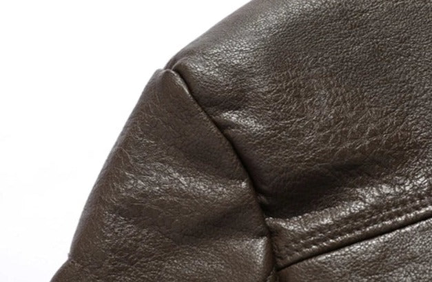 Sobretudo de Couro Masculino Sampaio® S1255