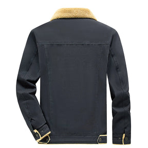 Jaqueta Jeans Masculina Interior de Lã Sampaio®