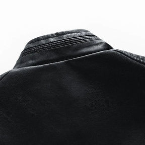 Jaqueta Masculina de Couro Sampaio® S1094