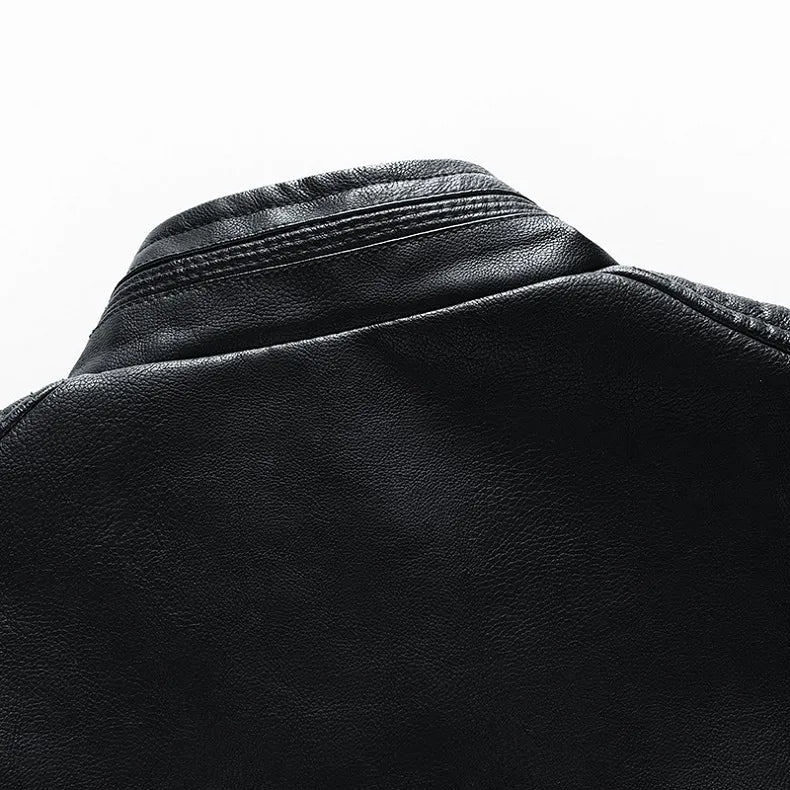 Jaqueta Masculina de Couro Sampaio® S1094