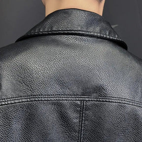 Jaqueta Masculina de Couro Sampaio® S1098