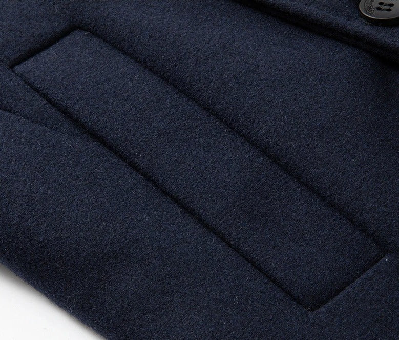 Sobretudo Longo Transpassado Masculino Sampaio® S1262