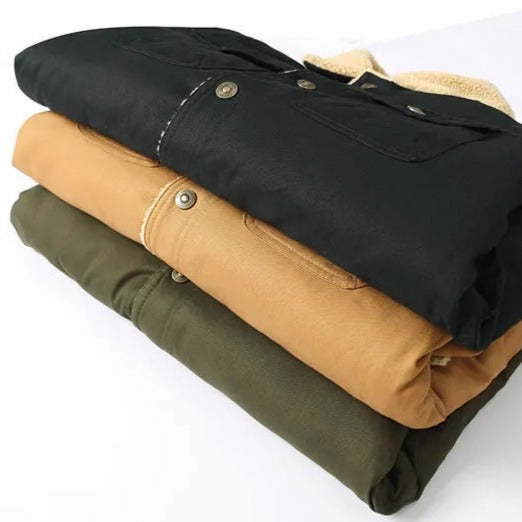 Jaqueta Jeans Masculina Interior de Lã Sampaio®