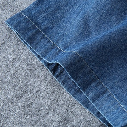 Camisa Jeans Masculina Plus Size