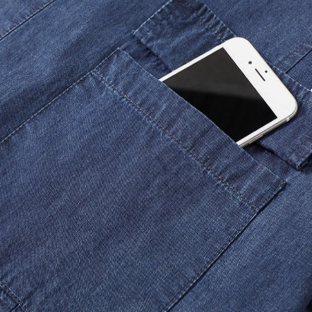 Camisa Masculina Plus Size Jeans Sampaio® S1070