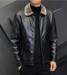 Jaqueta Masculina de Couro Sampaio® S1119