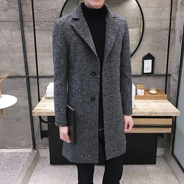 Sobretudo Masculino de Lã Sampaio® S1240