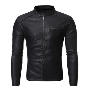 Jaqueta Masculina de Couro Sampaio® S1105