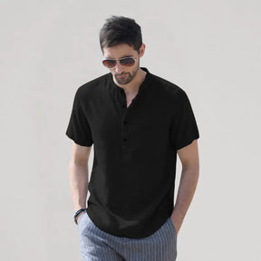 Camisa Masculina de Linho Sampaio® S1054