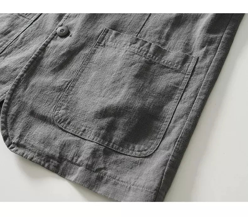 Blazer Masculino de Linho Slim Fit Sampaio® S1046