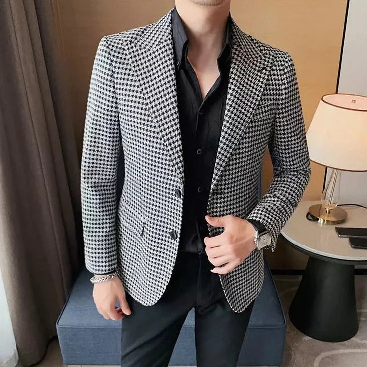 Blazer Masculino Xadrez Sampaio® S1209