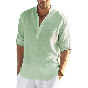 Camisa Masculina de Linho Sampaio® S1329