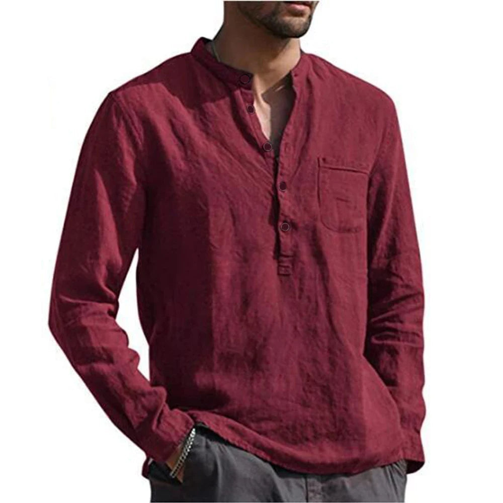 Camisa de Linho Masculina Sampaio® S1330