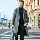 Sobretudo Longo de Lã Masculino Sampaio® S1269