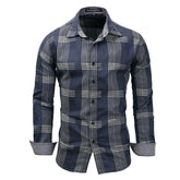 Camisa Social Masculina Xadrez Sampaio® S1062