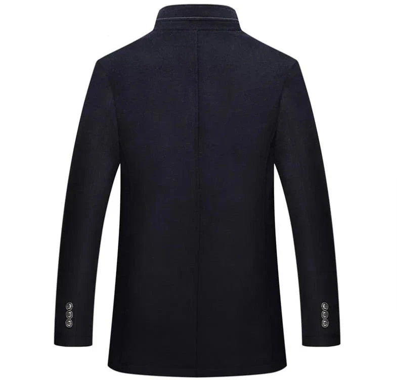 Casaco Trench Coat Masculino de Lã Grife Sampaio®