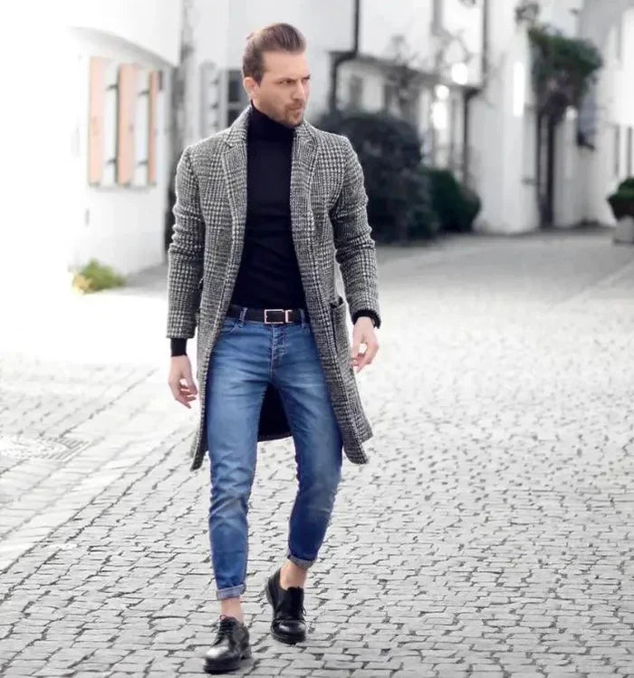 Sobretudo Masculino Xadrez Sampaio® S1275