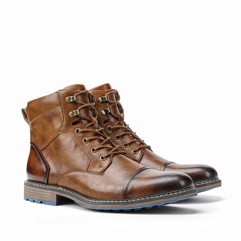 Bota de Couro Masculina Sampaio Leonar®