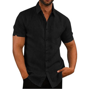 Camisa Masculina de Linho Sampaio® S1159