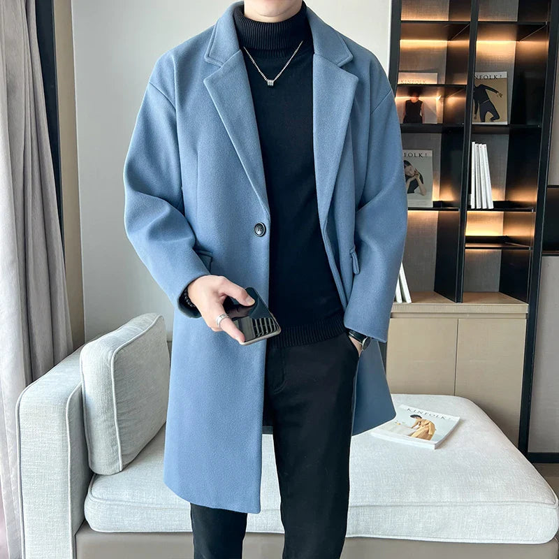 Sobretudo Masculino de Lã Sampaio® S1248