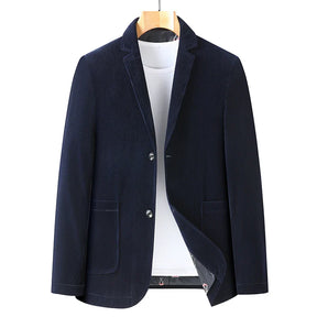 Blazer Masculino Plus Size Veludo