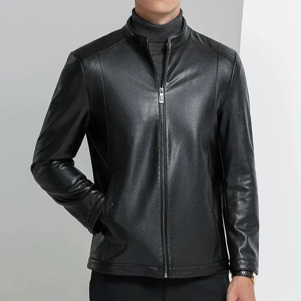 Jaqueta de Couro Masculina Sampaio® S1213