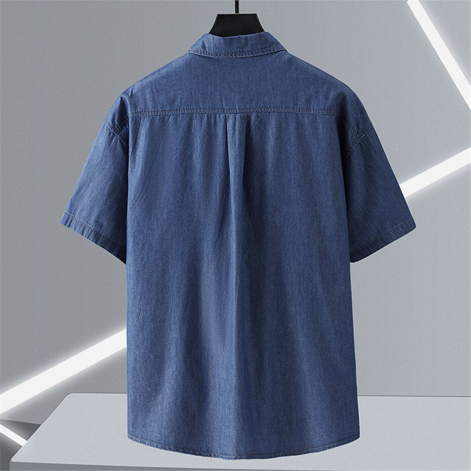 Camisa Masculina Plus Size Jeans Sampaio® S1070