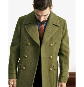 Casaco Sobretudo Transpassado Masculino Sampaio®