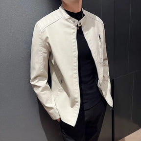 Jaqueta Masculina de Couro Sampaio® S1097