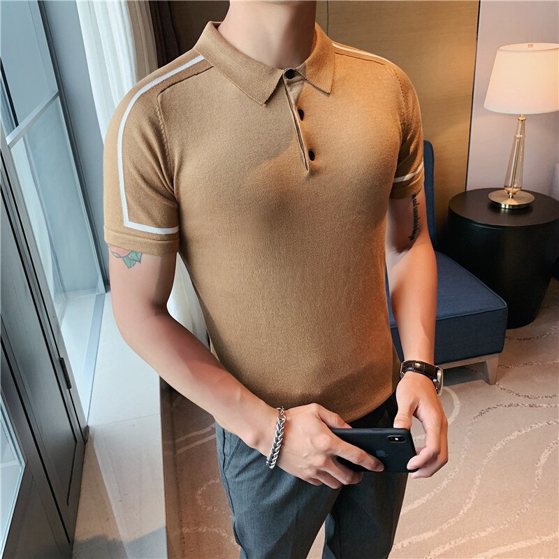 Camisa Polo Masculina Amias