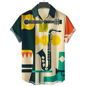 Camisa Masculina Estampada Sampaio Pilão®