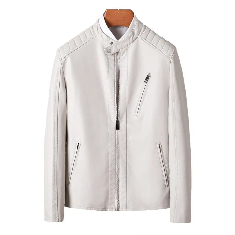 Jaqueta Masculina de Couro Sampaio® S1097