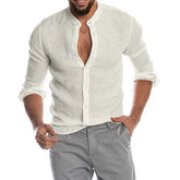 Camisa Masculina de Linho Sampaio® S1158