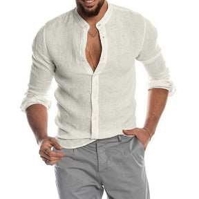 Camisa Masculina de Linho Sampaio® S1158