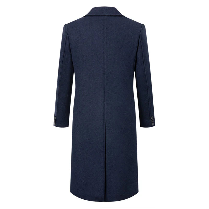 Sobretudo Longo Transpassado Masculino Sampaio® S1262