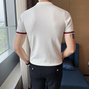 Camiseta Polo Masculina Puzzle