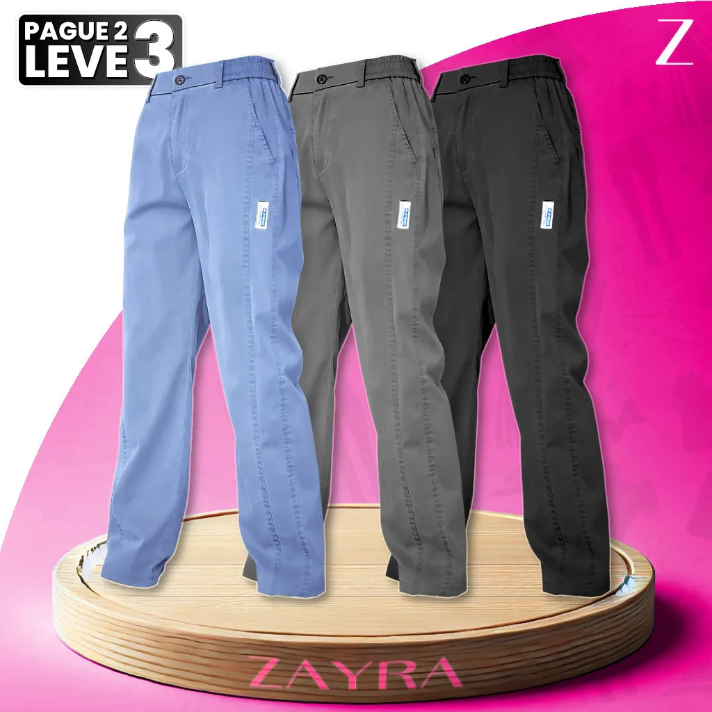 [Pague 1, Leve 5] Calça Feminina Aurora em Malha de Seda Gelo e Poliéster (Sua Nova Peça Favorita!)