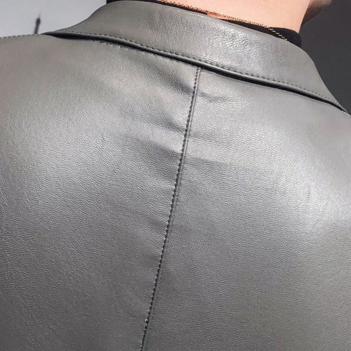 Blazer Masculino de Couro Sampaio®